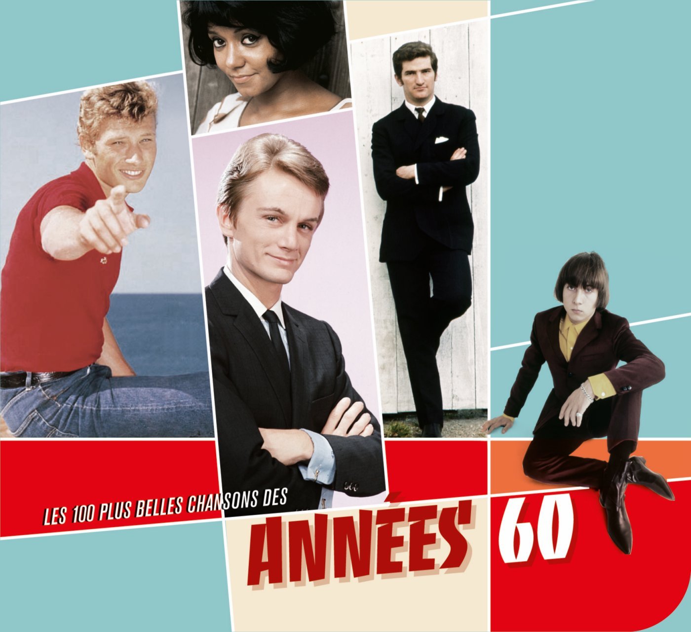 Les 100 Plus Belles Chansons : Années 60 (Coffret 5 CD) cd