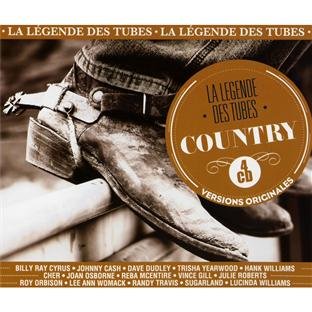 La Légende Des Tubes Country (4 CD) cd