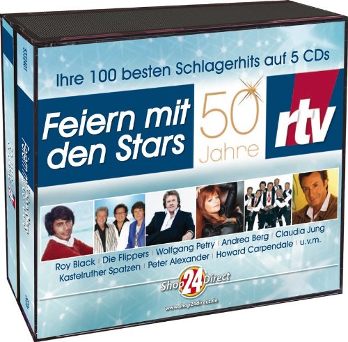 rtv - Feiern mit den Stars - 5 CD-Box Music