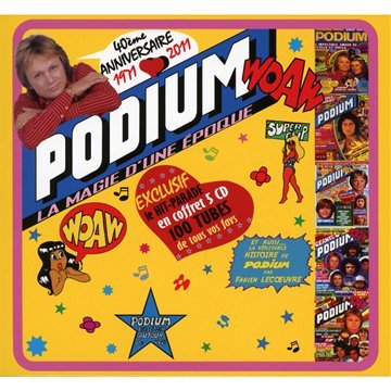 Podium (5 CD + Livret 24 Pages + Leporello 12 Pages + Stickers) cd
