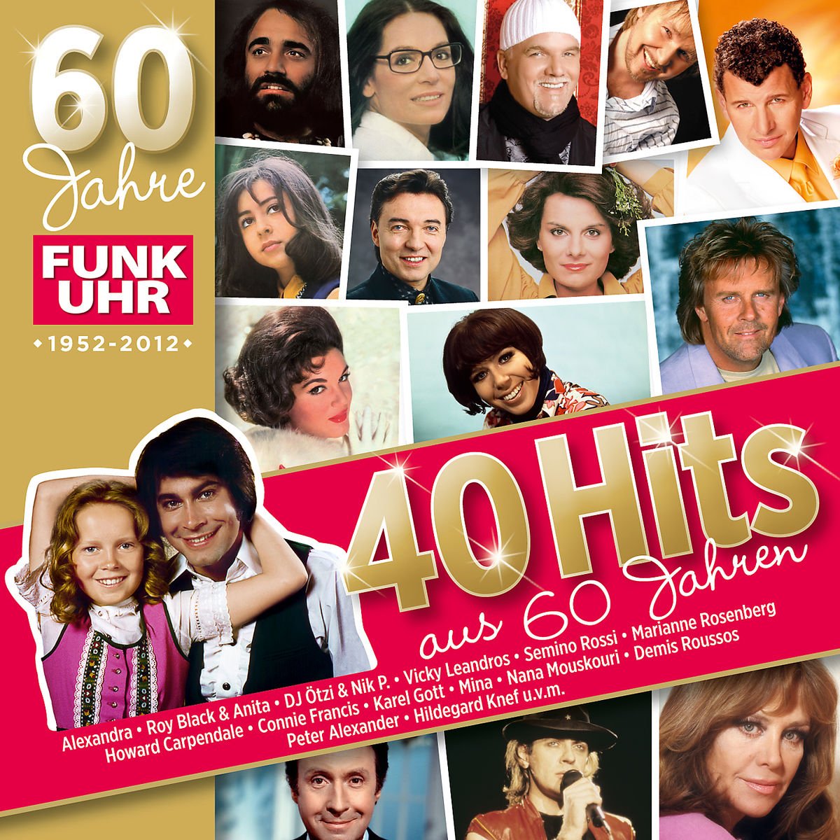 60 Jahre Funk Uhr-40 Hits aus 60 Jahren German Schlager & Volksmusik