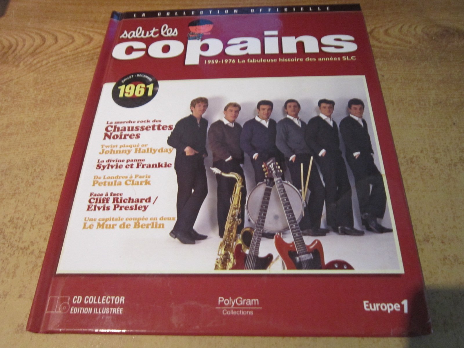 Salut les copains juillet decembre 1961 livre+cd la collection officielle cd