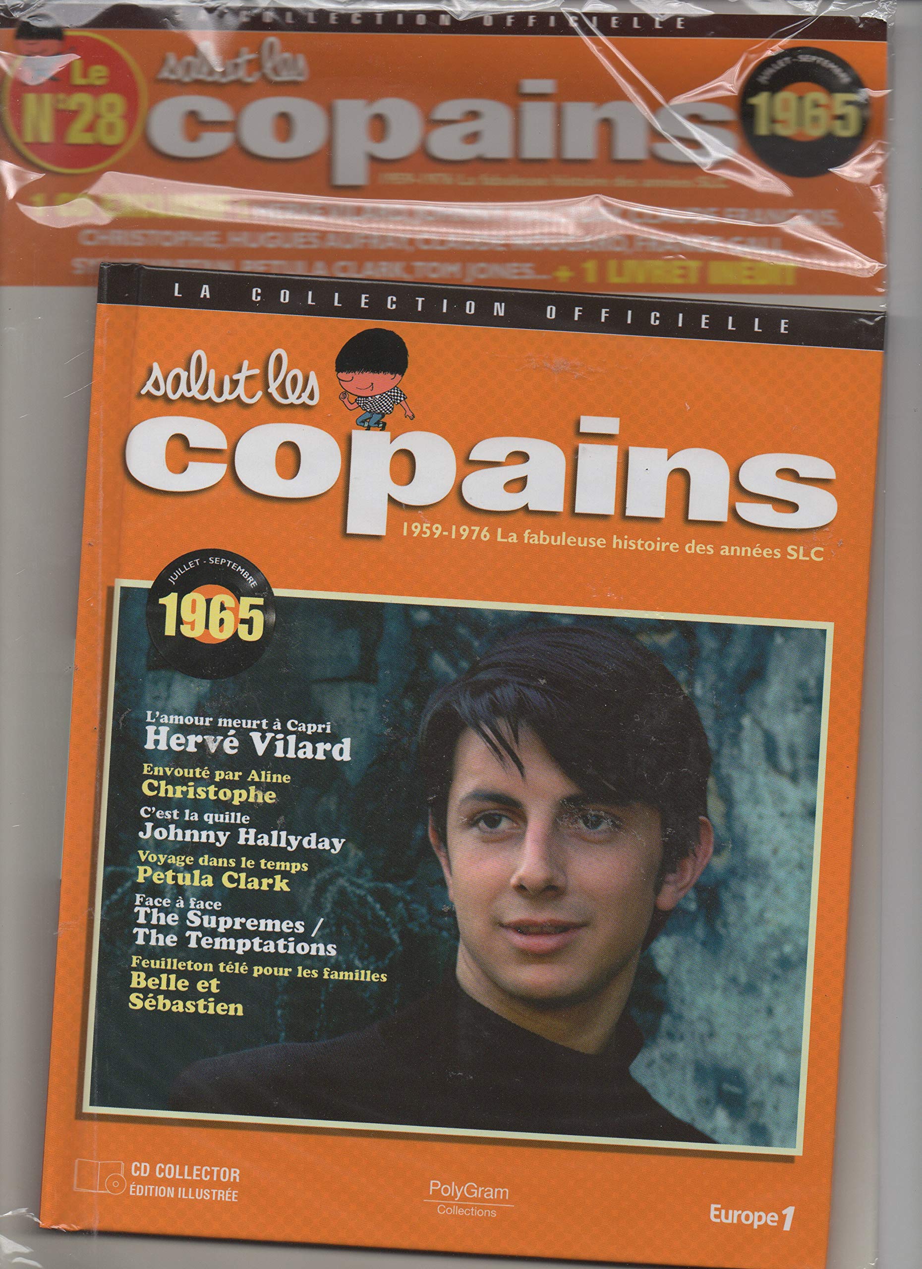 salut les copains juillet - septembre 1965 livre + cd la collection officielle n°1965 Music