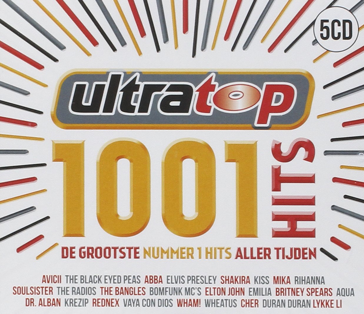 Various artists - Ultratop 1001 hits Music