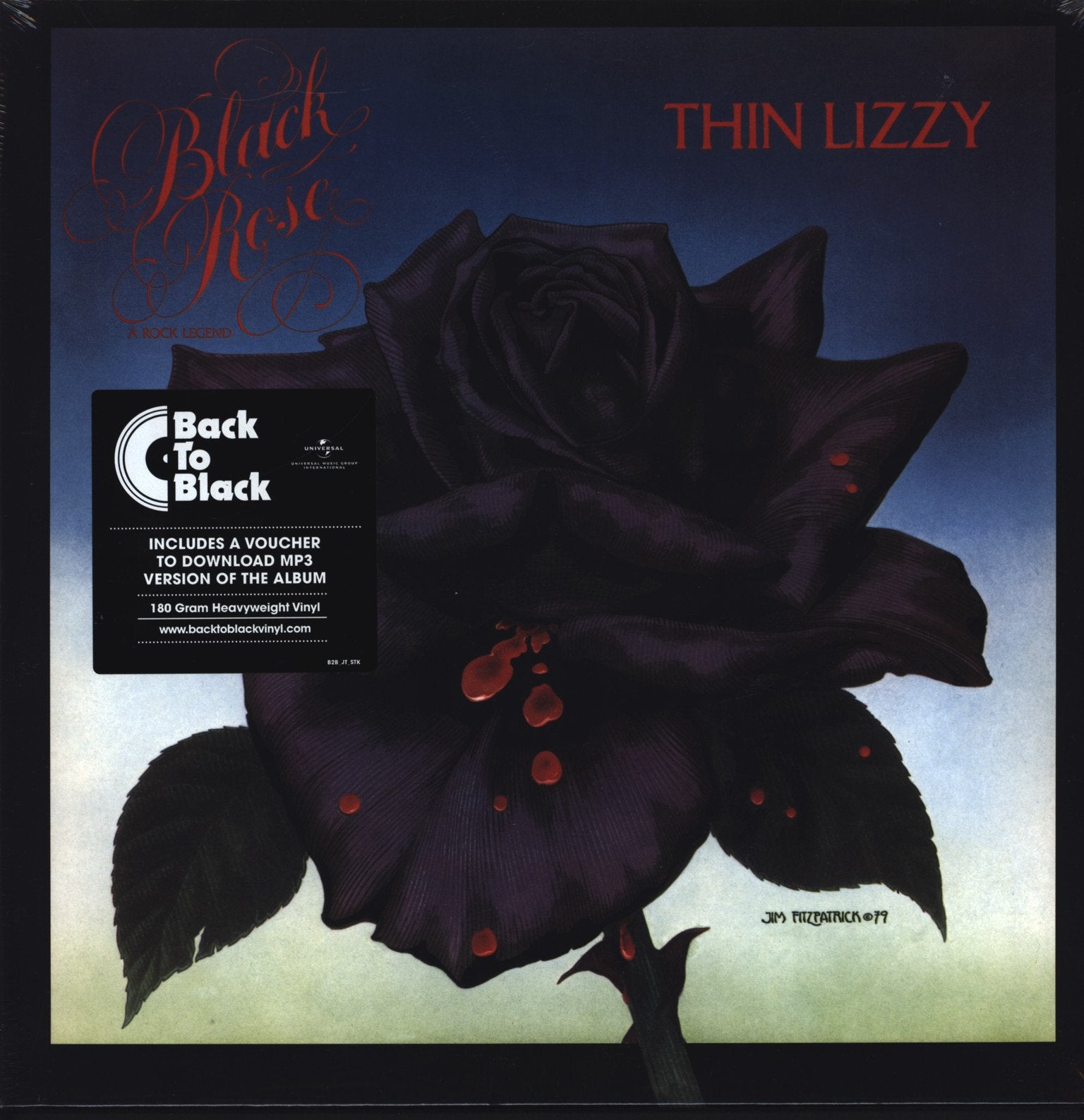 Black Rose: A Rock Legend (Limited Black to Black LP) Rock