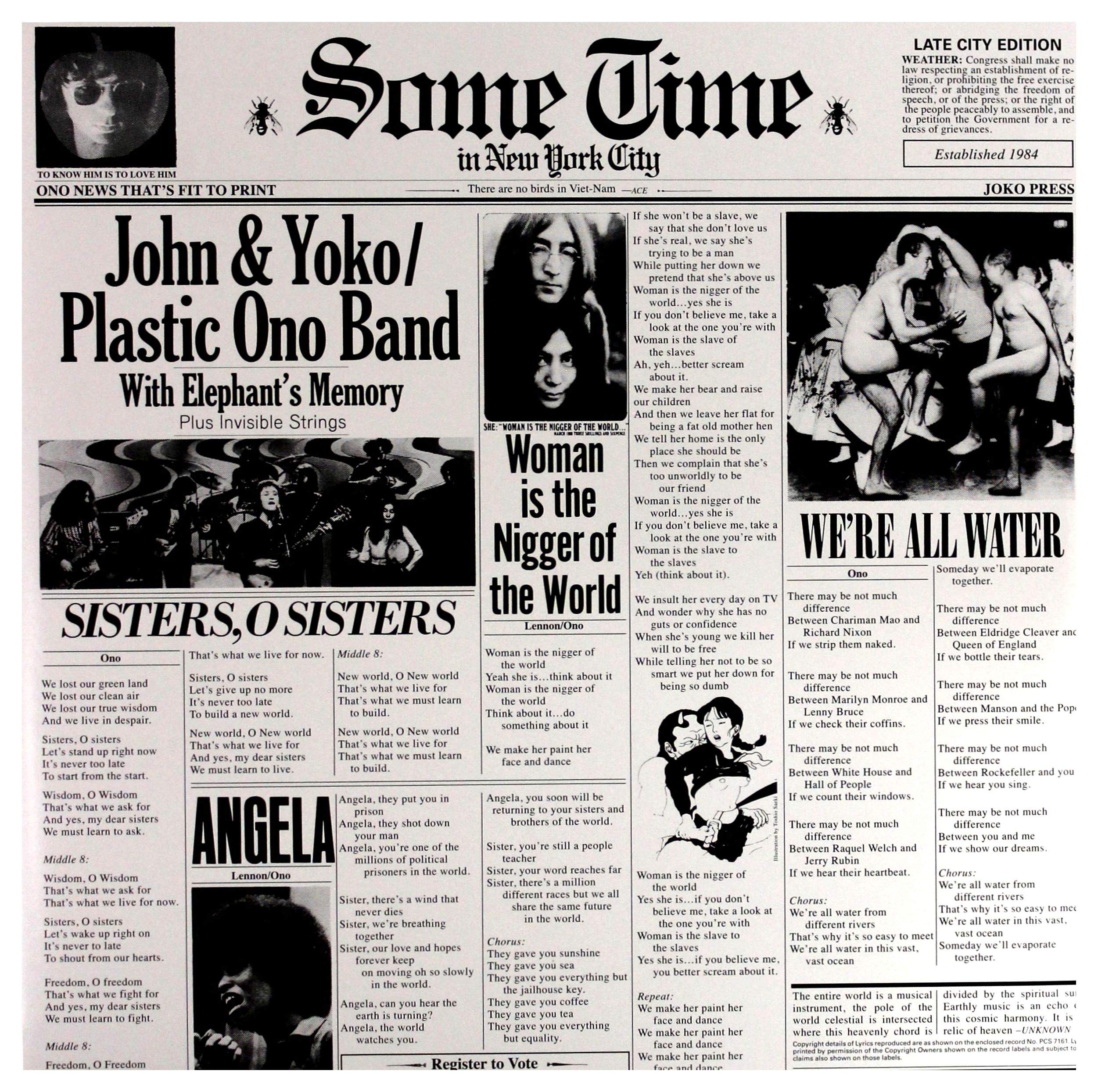 Some Time In New York City (Limited 2-LP) Pop