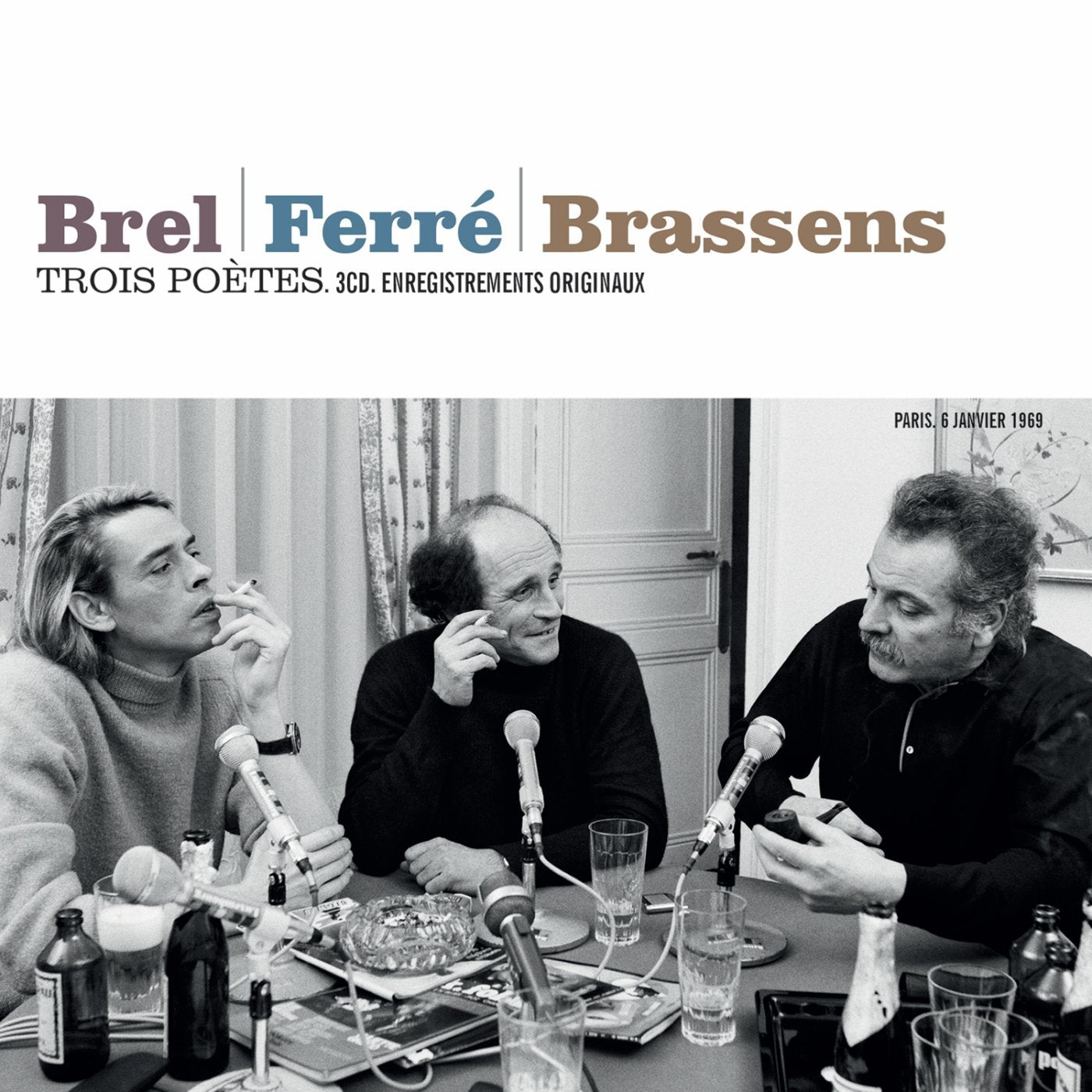 Brel,Jacques/Ferre,Leo/Brassens,Geo - Trois Poetes:Brel,Ferre,Brassens World Music