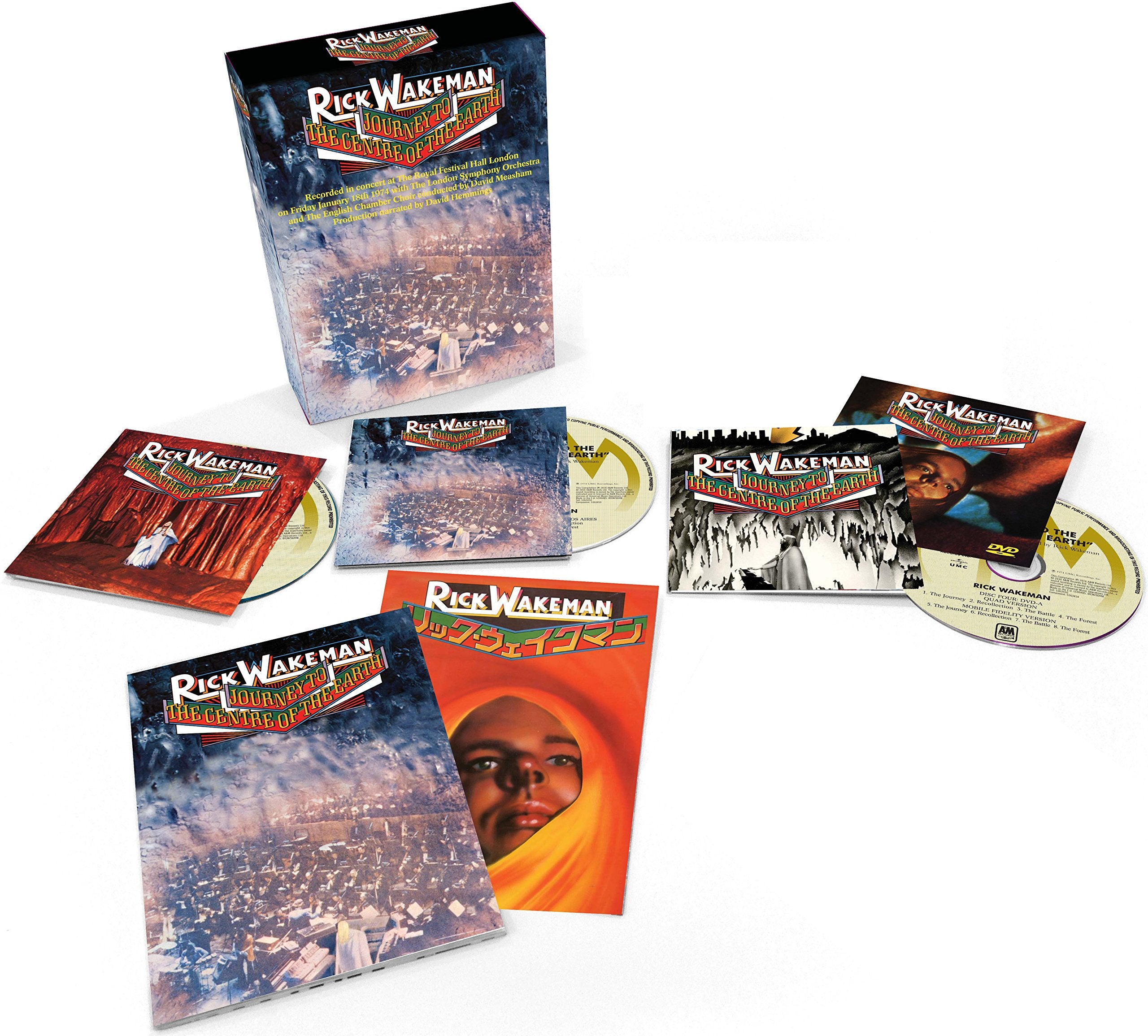 Journey to the Centre of the Earth (Limited 3CD/DVD) Rock