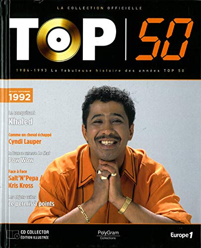 LIVRE + CD La Collection Officielle Top 50 - Juillet - Septembre 1992 cd