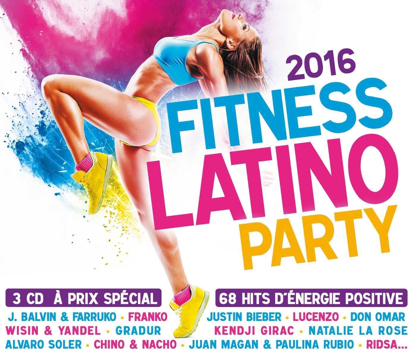 Fitness Latino Party 2016 cd