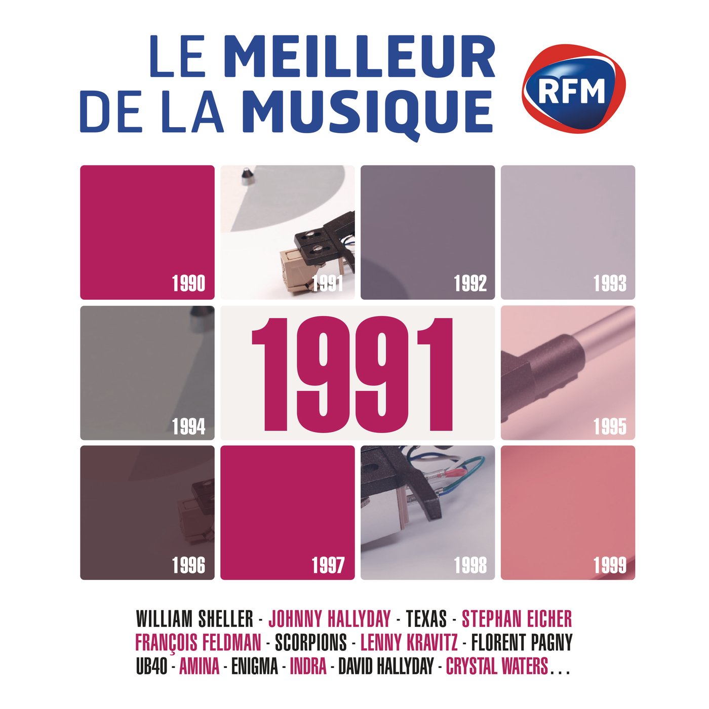 Le Meilleur de la Musique - 1991 cd