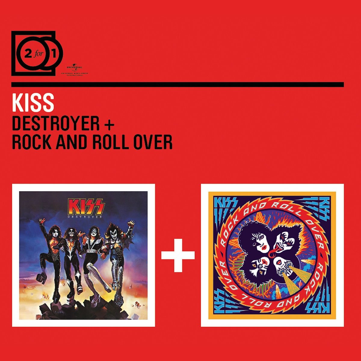 2 For 1: Destroyer/Rock And Roll Over (Jewelcase) cd
