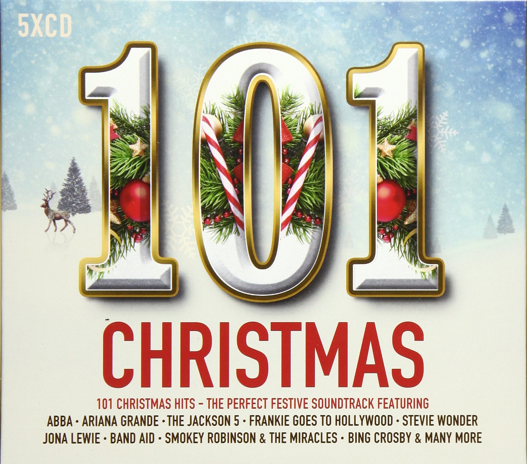 101 Christmas (Box 5cd Set Abba,Michael Jackson,Band Aid,Arianna Grande...) Music