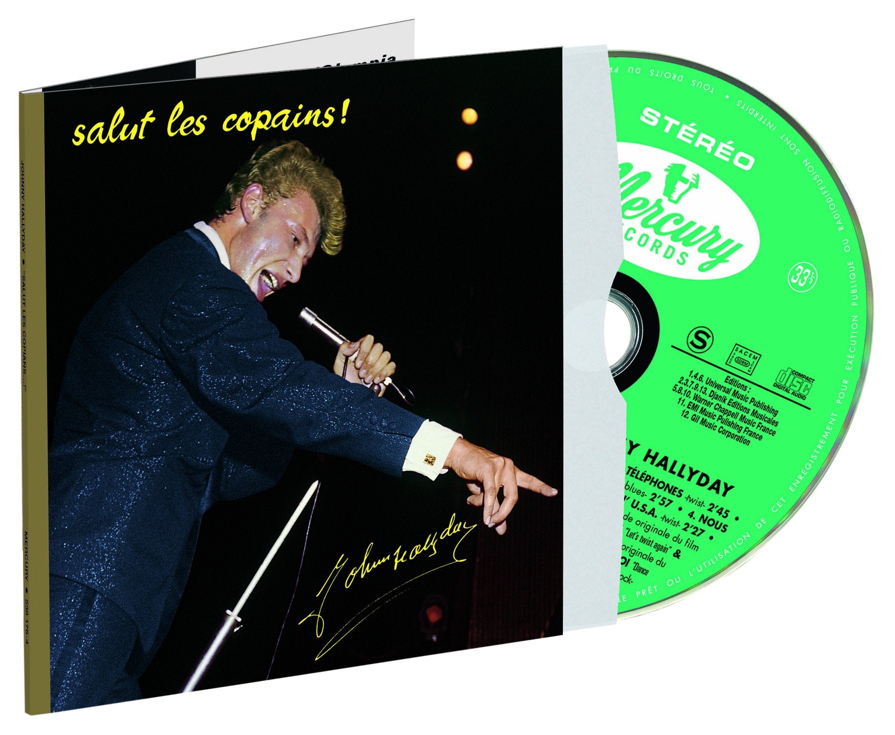Johnny Hallyday - Salut Les Copains! Music