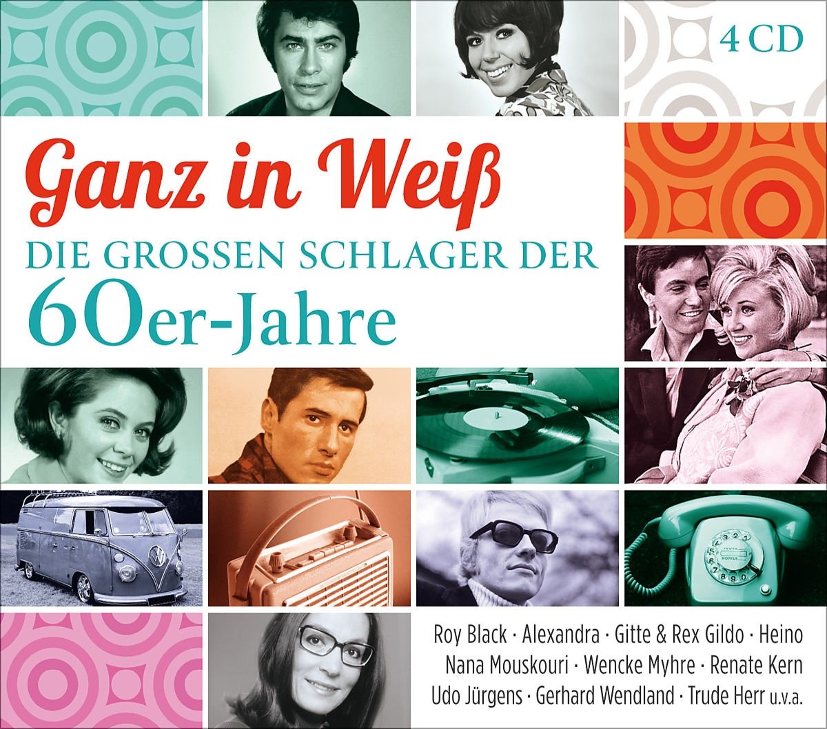 Ganz in Weiá-Die groáen Schlager der 60er-Jahre German Schlager & Volksmusik