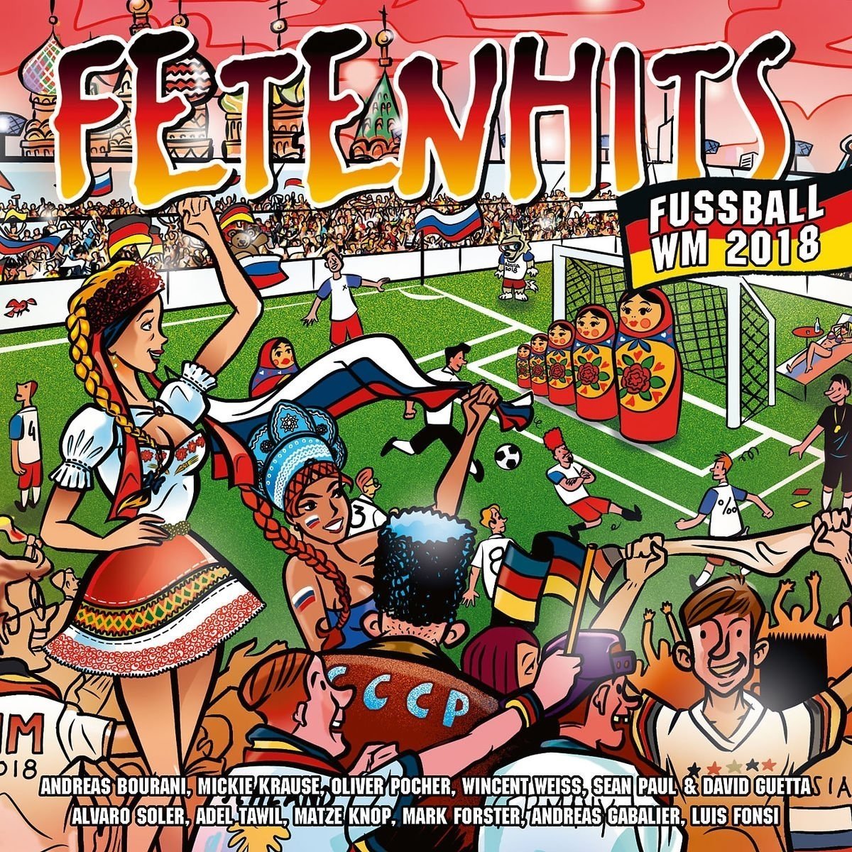 Fetenhits Fußball WM 2018 Books