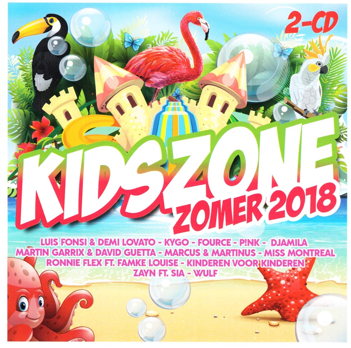 Various Artists - Kidszone Zomer 2018 cd
