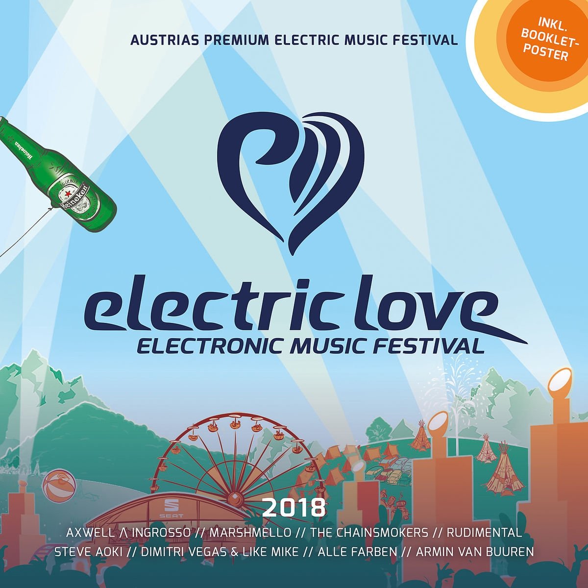 Electric Love 2018 cd