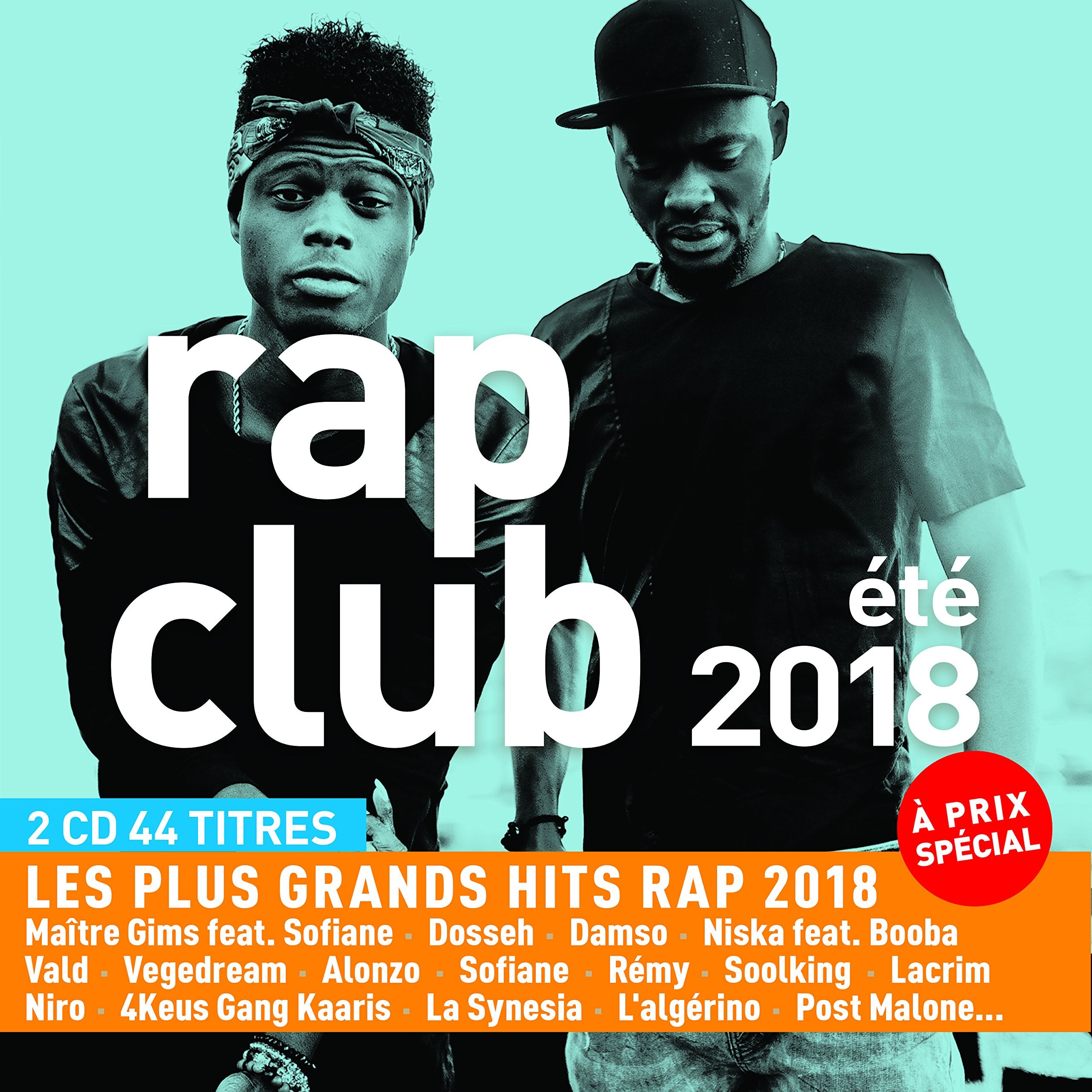 Rap Club Été 2018 cd