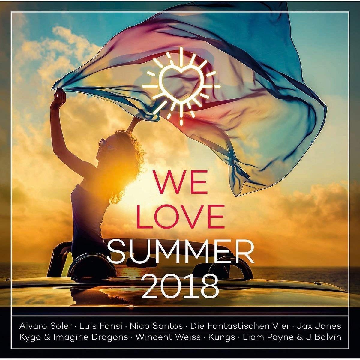 We Love Summer 2018,2 Audio-CDs Books
