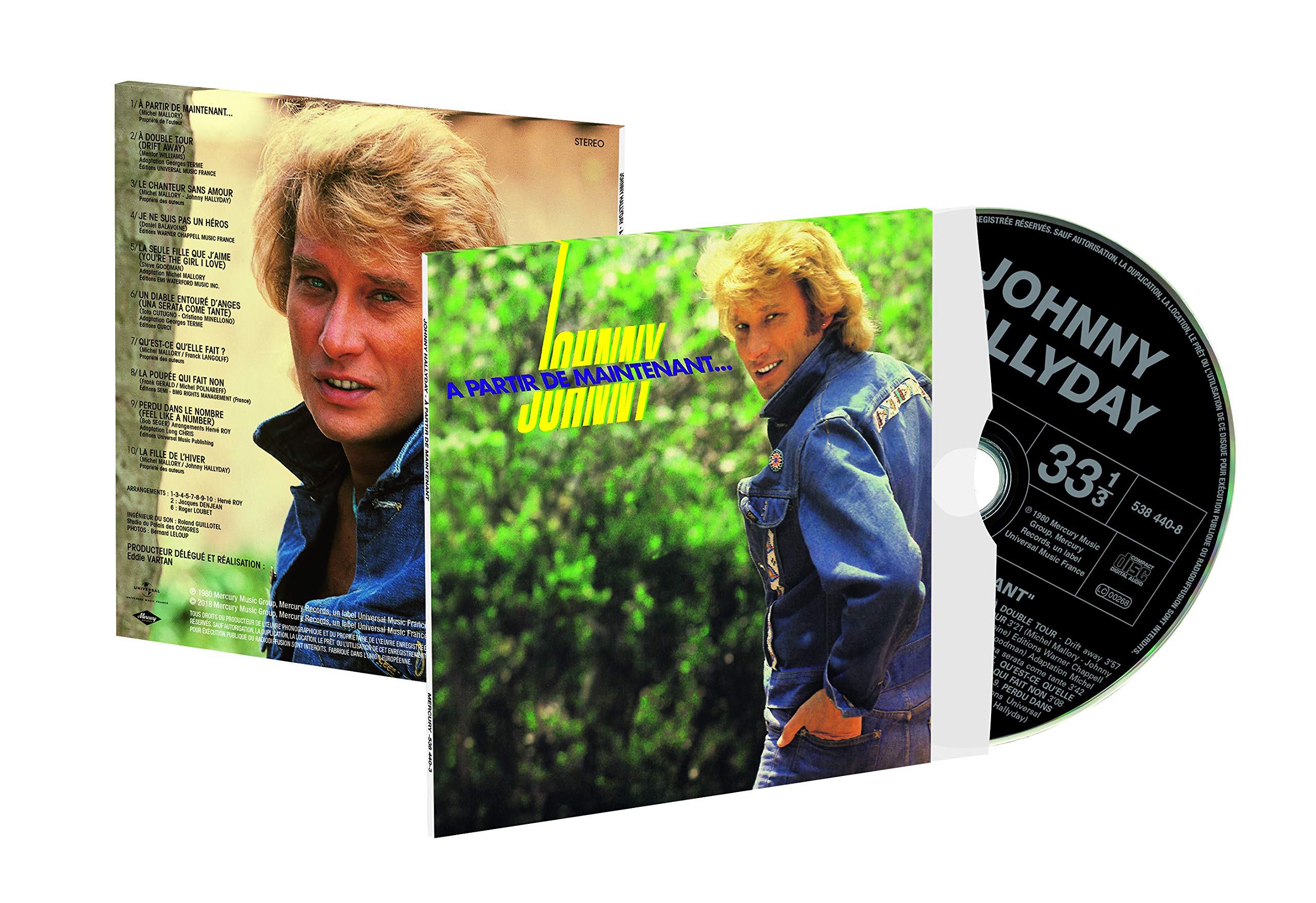 Johnny Hallyday - A Partir De Maintenant Music