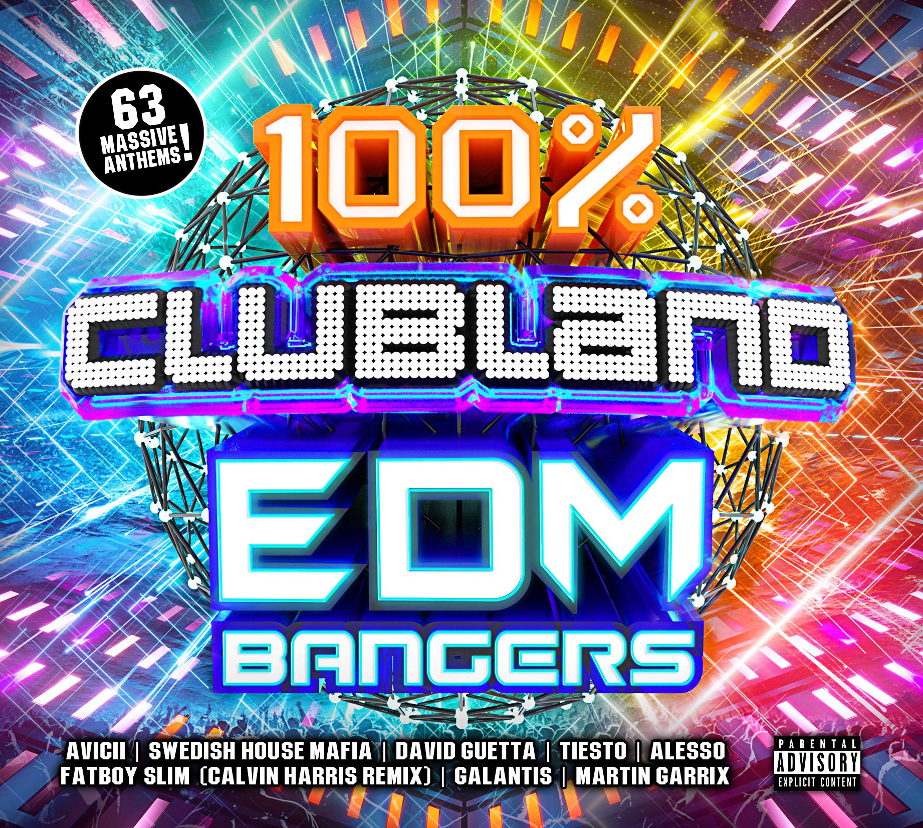 100% Clubland EDM Bangers Music for Children