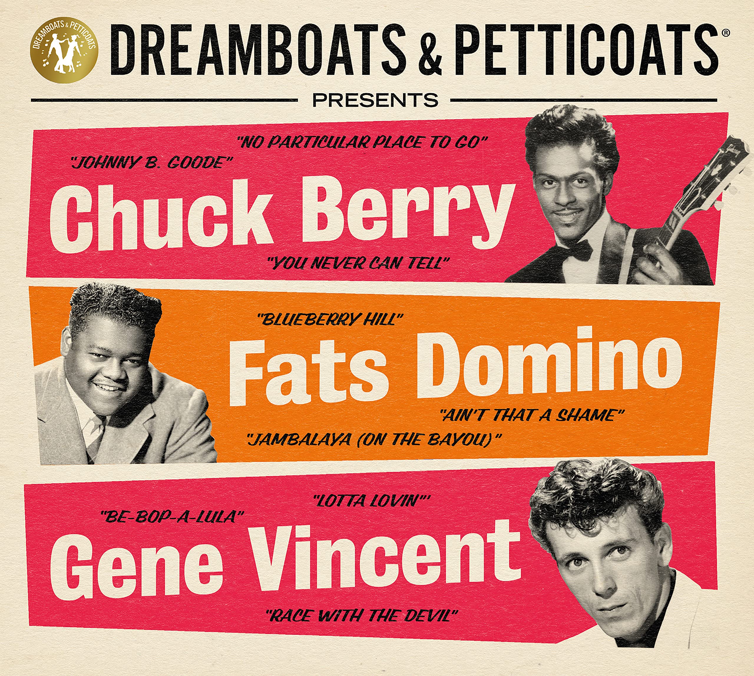 Presents Chuck Berry / Fats Domino / Gene Vincent Music