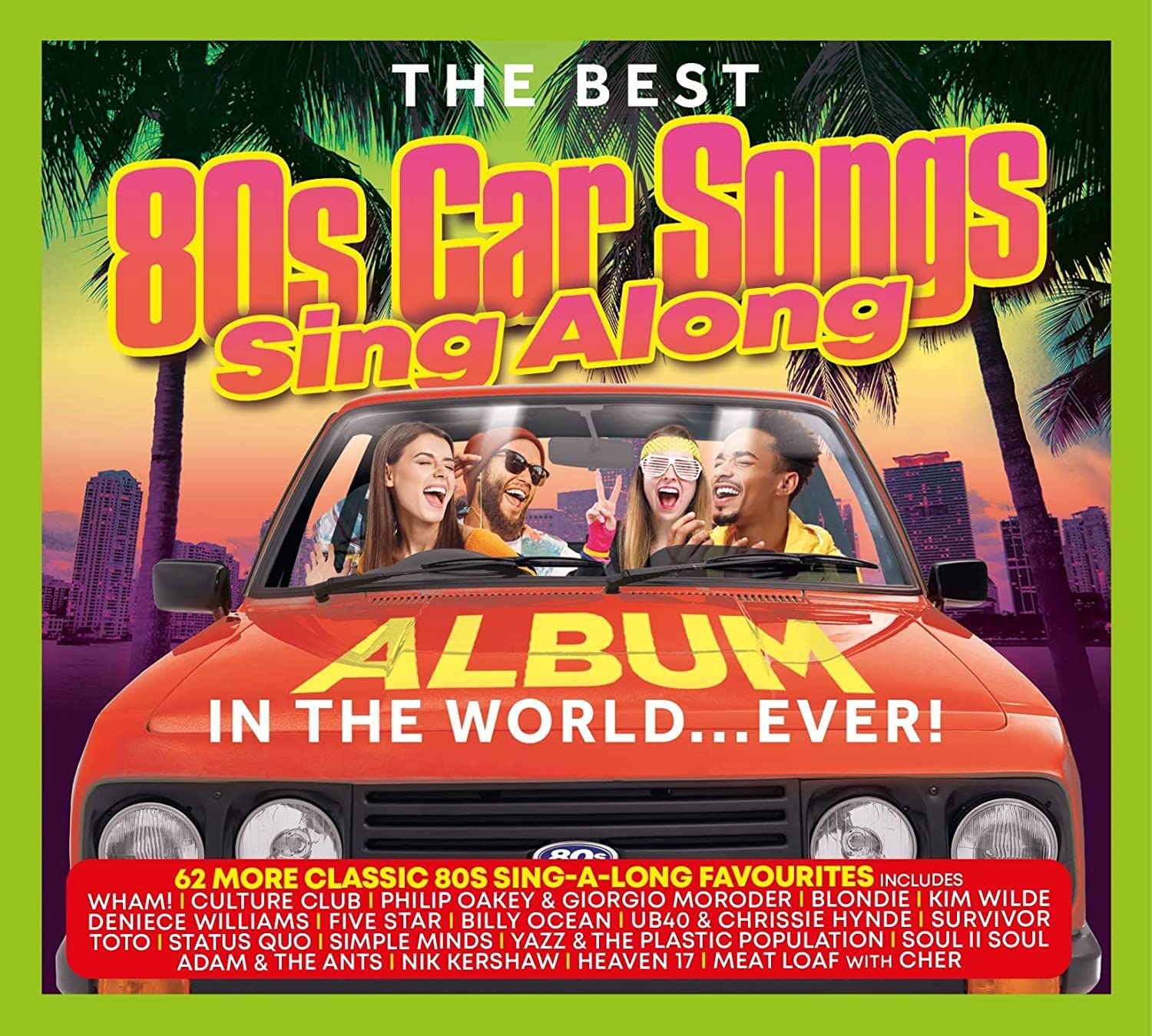 Best 80s Car Songs Sing Along Album In The World Ever / Various Music