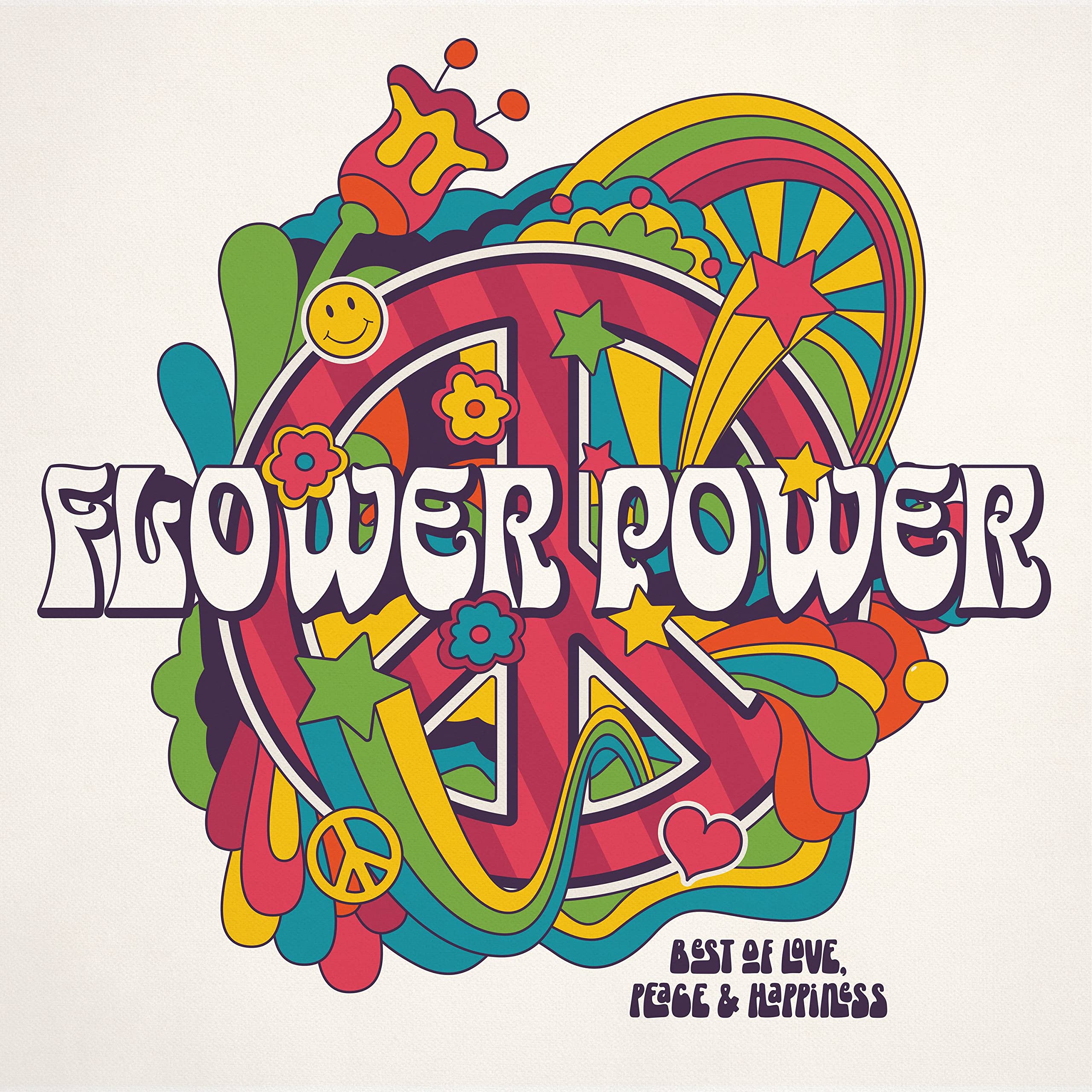 Flower Power-Best of Love,Peace and Happiness Rock