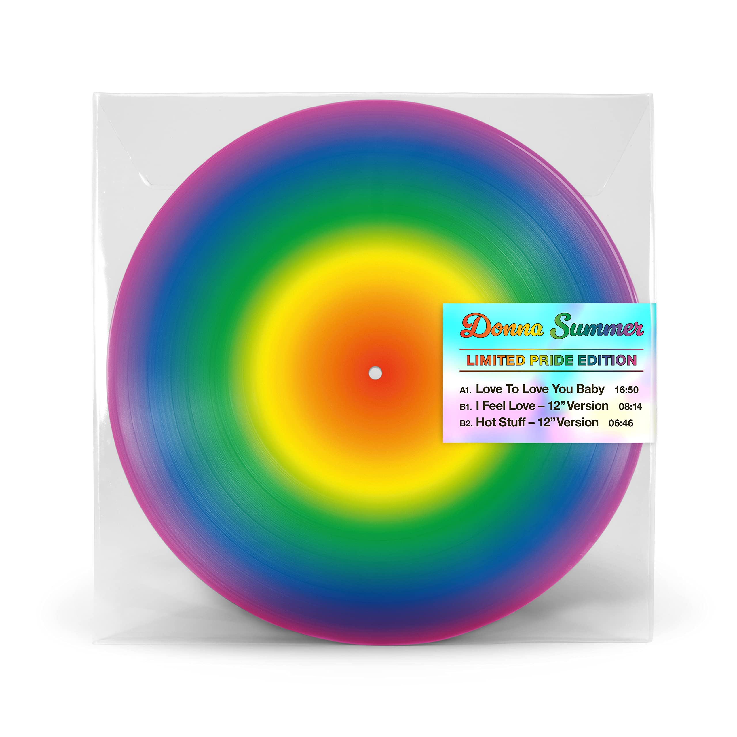 Love To Love You – 12″ Rainbow Colour Vinyl Pop