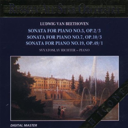 Sonata For Piano Nr.3 op.2/3 , Nr.7op.10/3, Nr. 19op.49/1 Classical