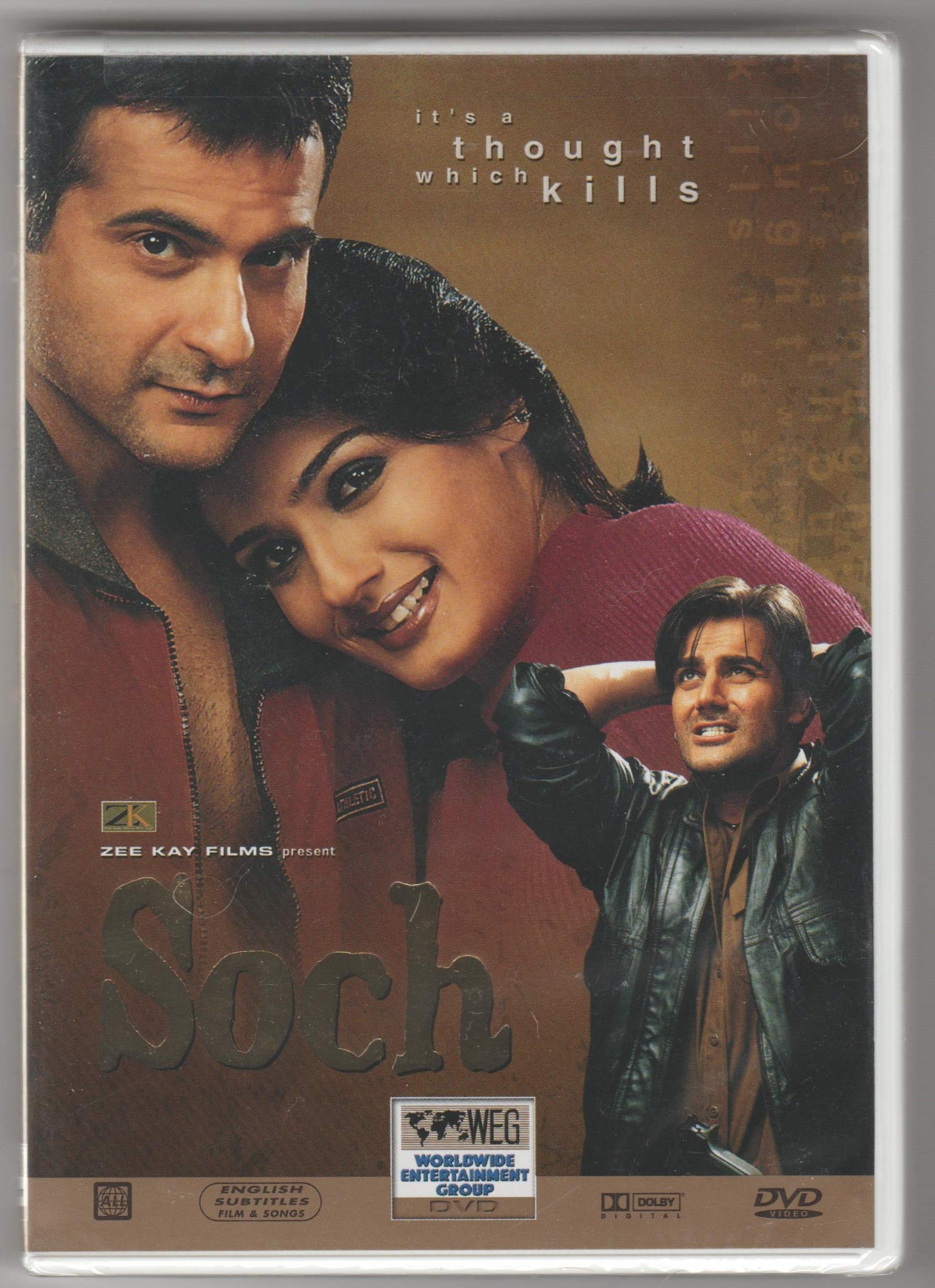 ZEE JAY FILMS PRESENT SOCH - ITS A THOUGHT WHICH KILLS- DVD Movies