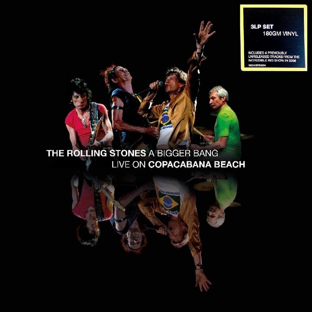 A Bigger Bang (Live on Copacabana Beach) cd