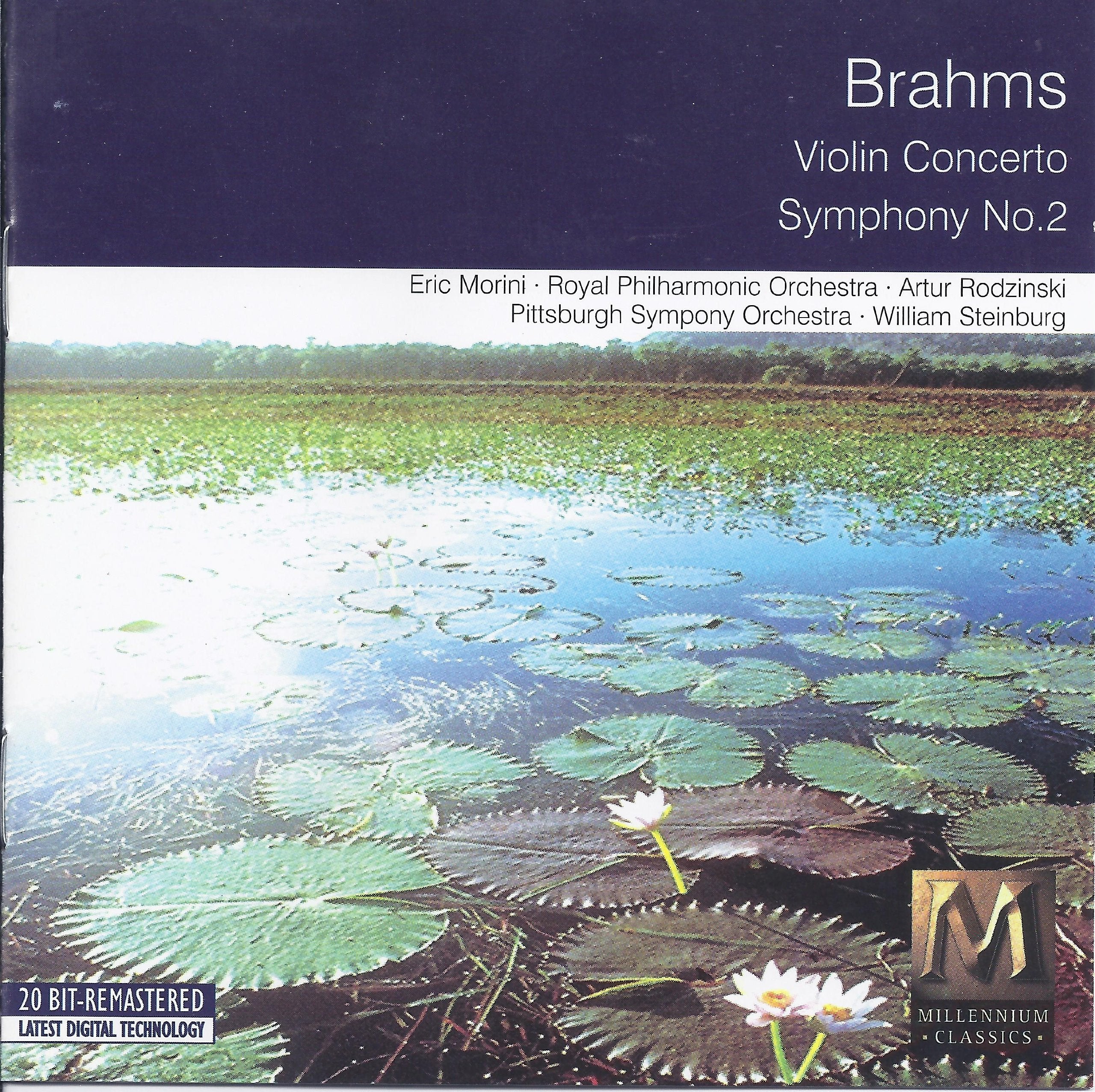 Brahms : Concerto pour violon / Symphonie n° 2 cd