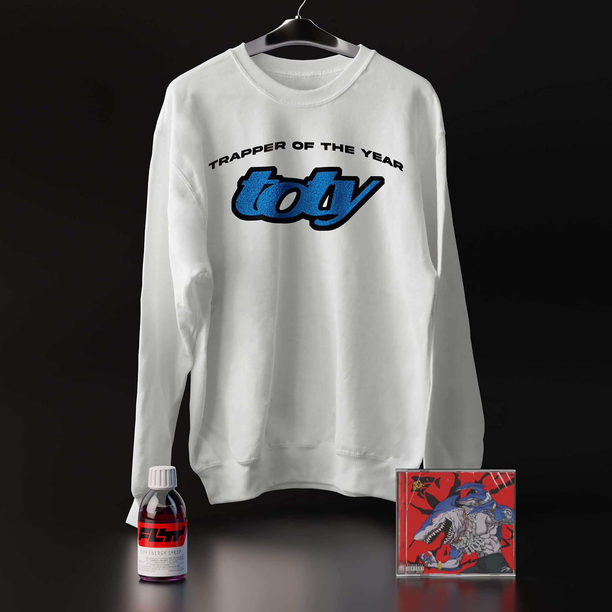 TOTY Ltd. Box (CD + Energy Drink + Sweat-Shirt Weiß) Rap & Hip-Hop