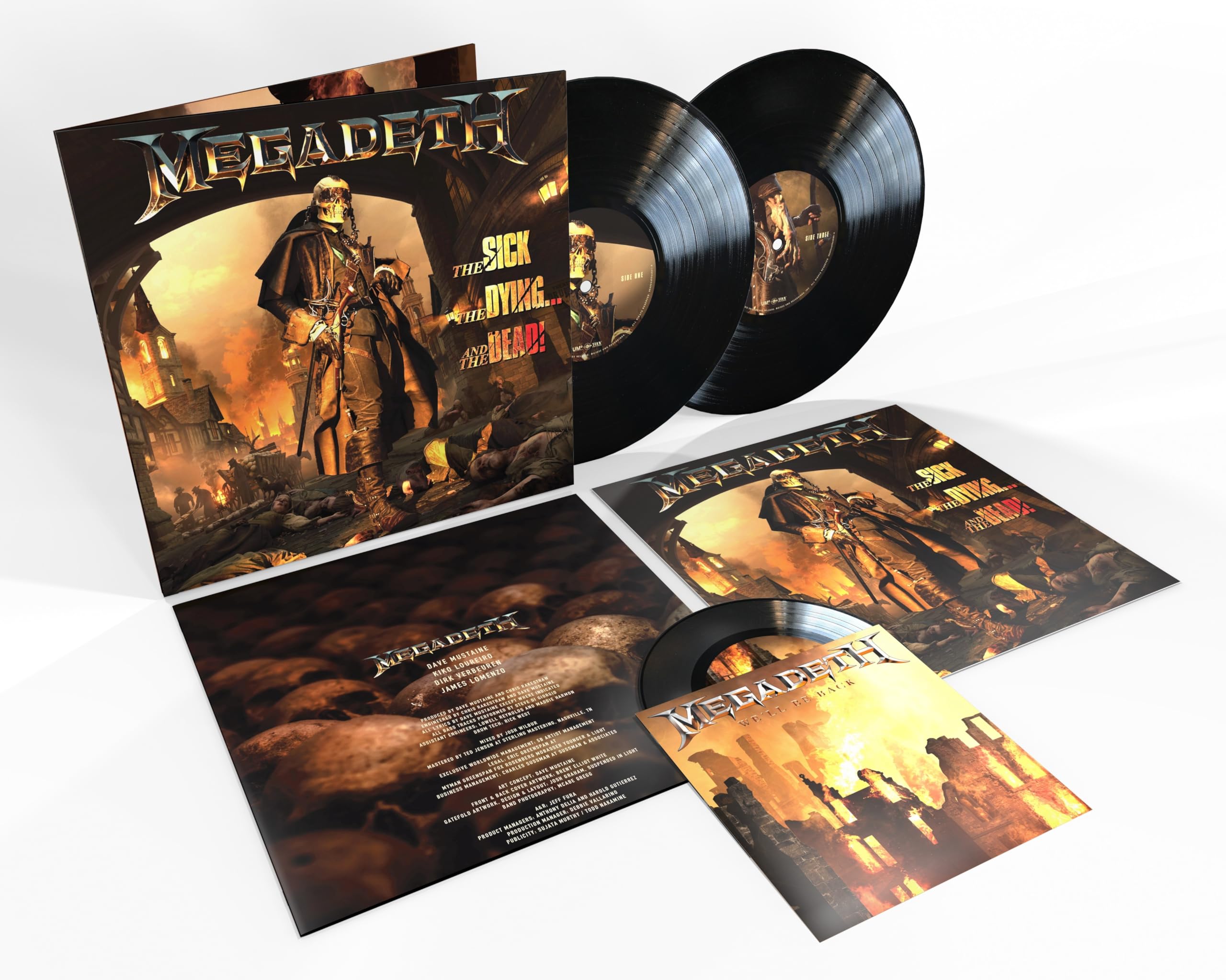 MEGADETH: THE SICK, THE DY-MEGADETH Music