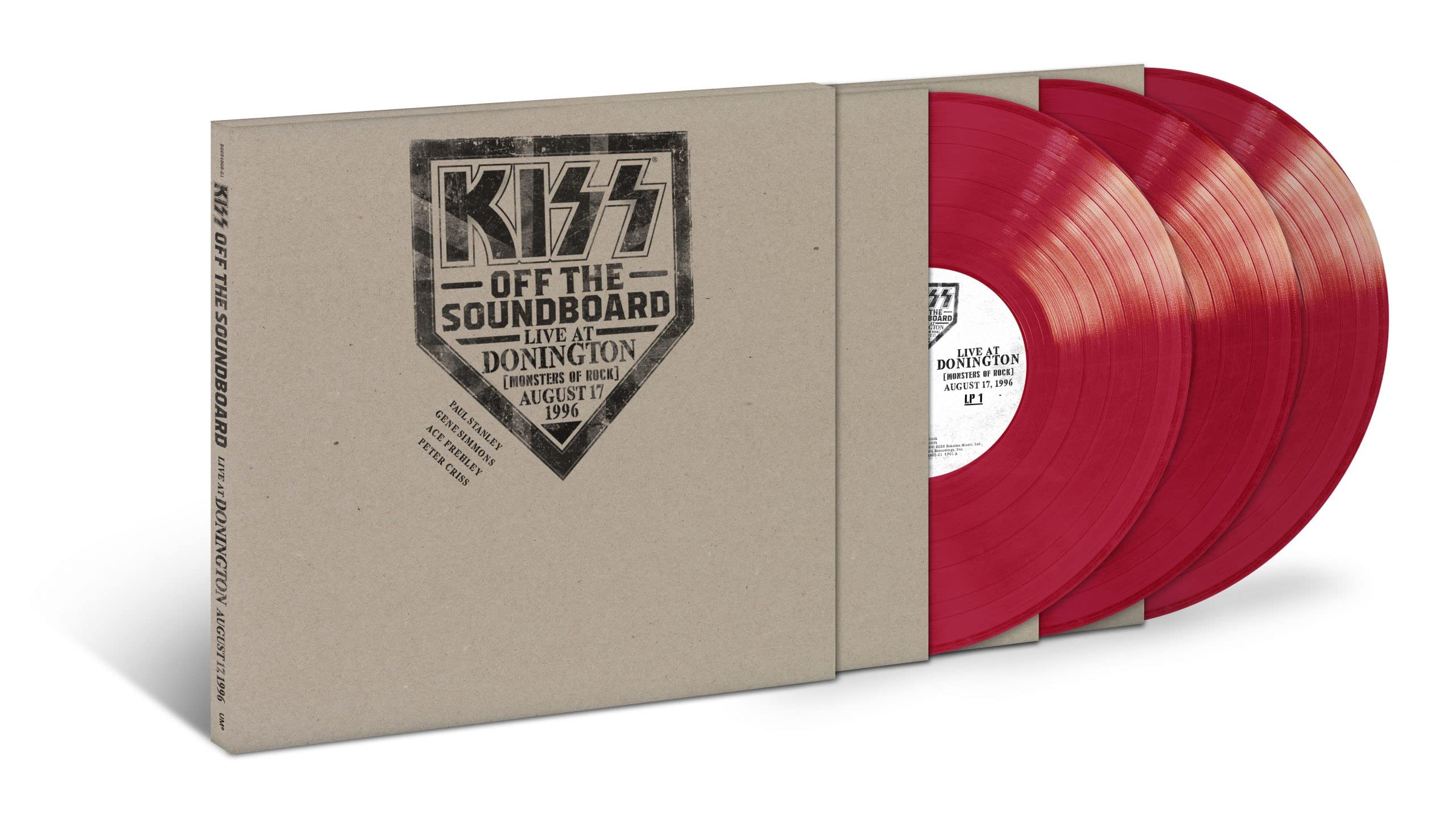 Kiss Off the Sound: Live at Donington(Red 3lp) Rock