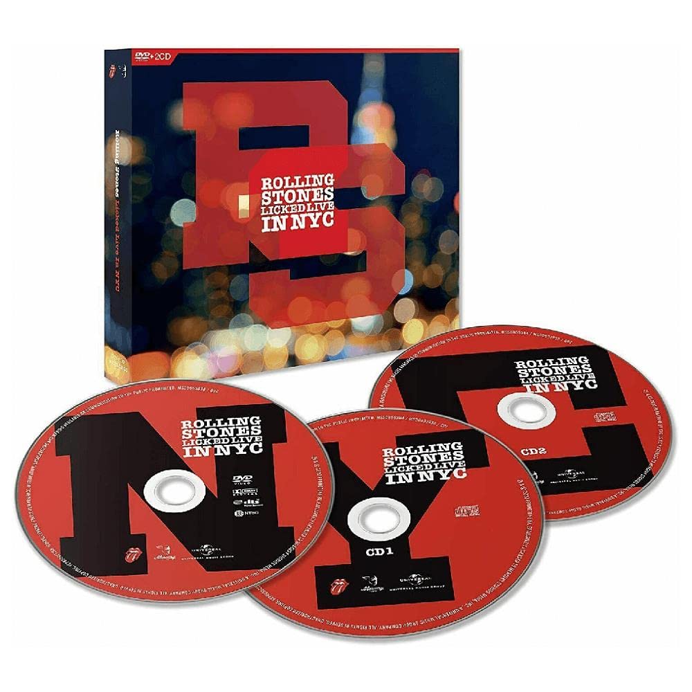 Licked Live In NYC (2CD + DVD) Rock