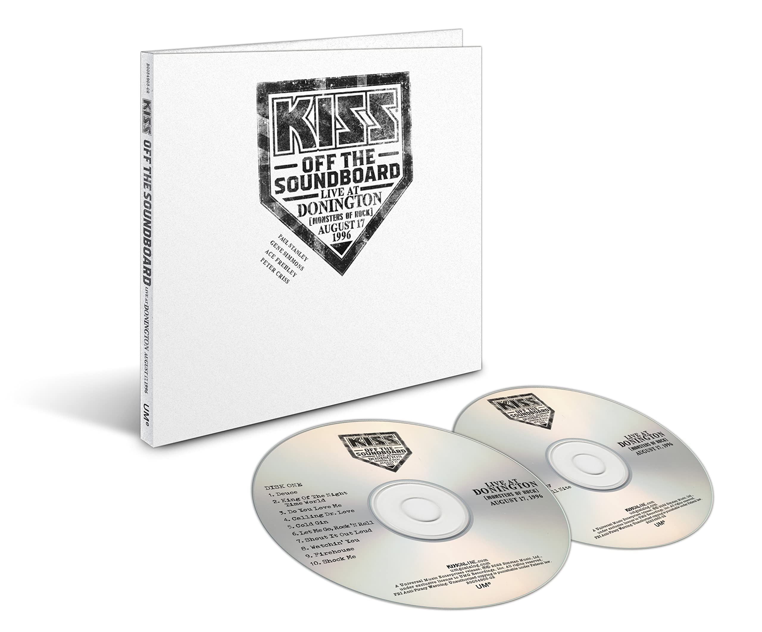 Kiss Off The Soundboard: Live At Donington (2CD) cd
