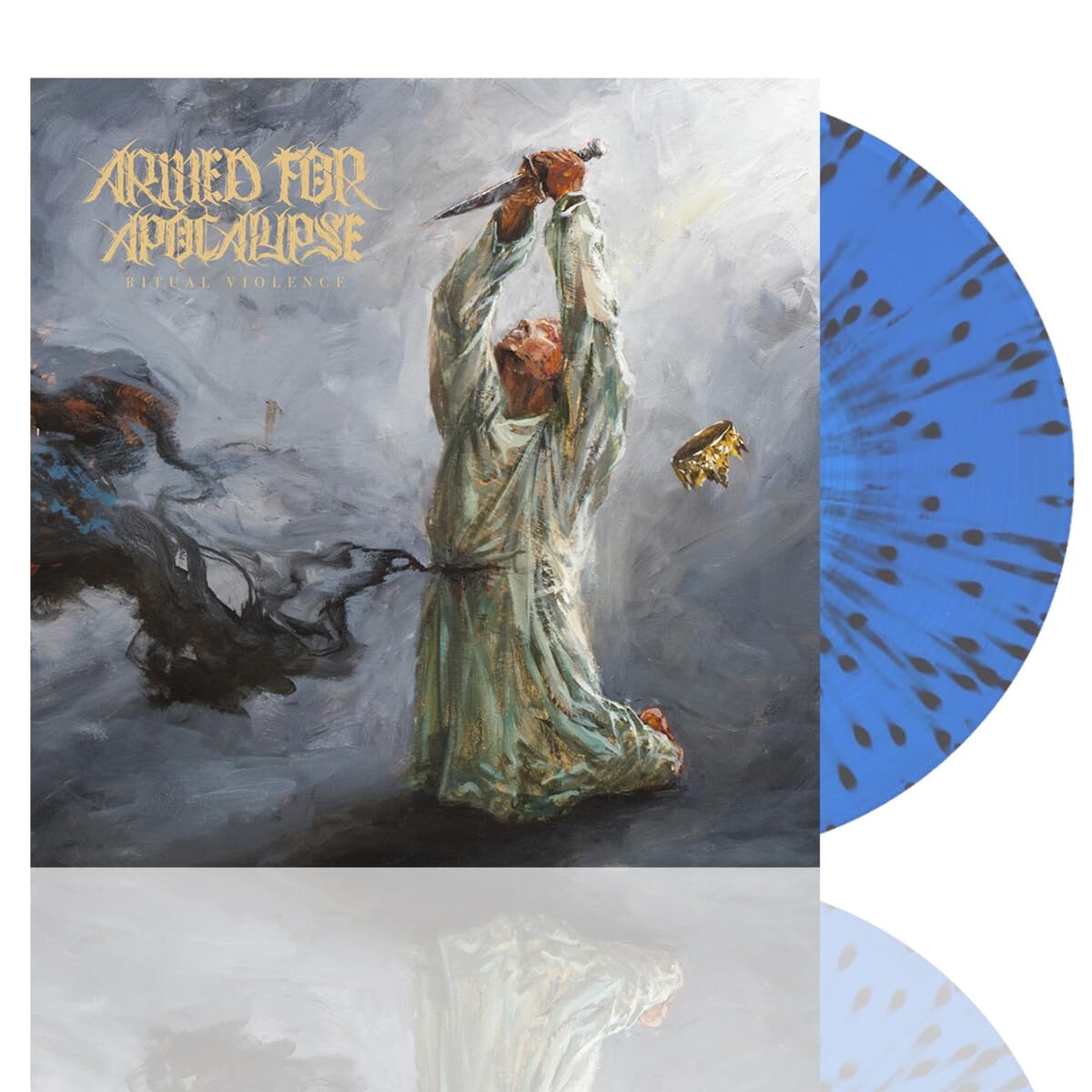 Product Image: Ritual Violence (Blue& Black Splatter)