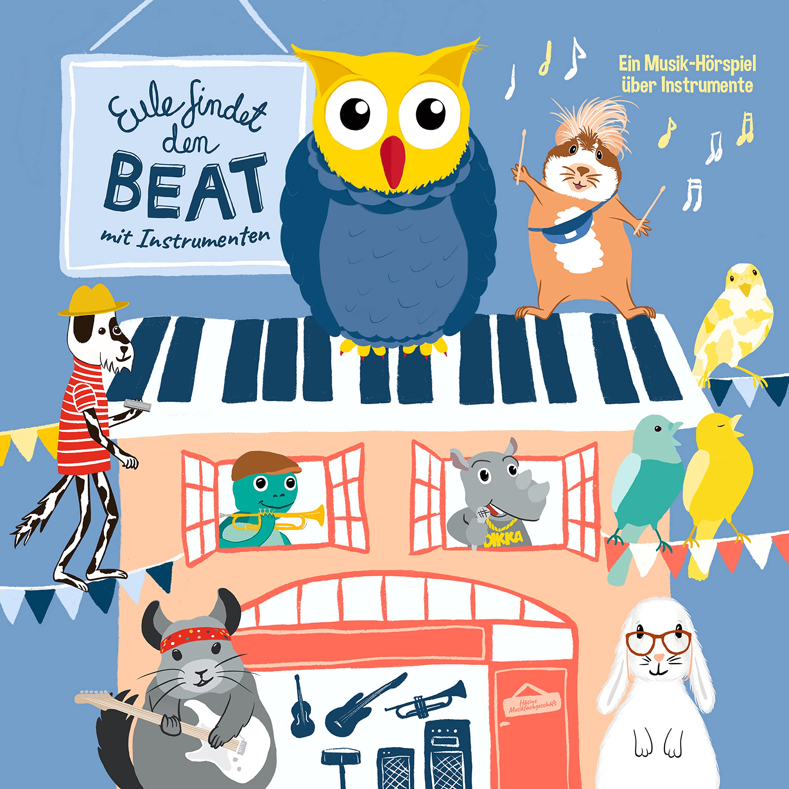 Eule findet den Beat 4 - mit Instrumenten Children & Young People Audio Books