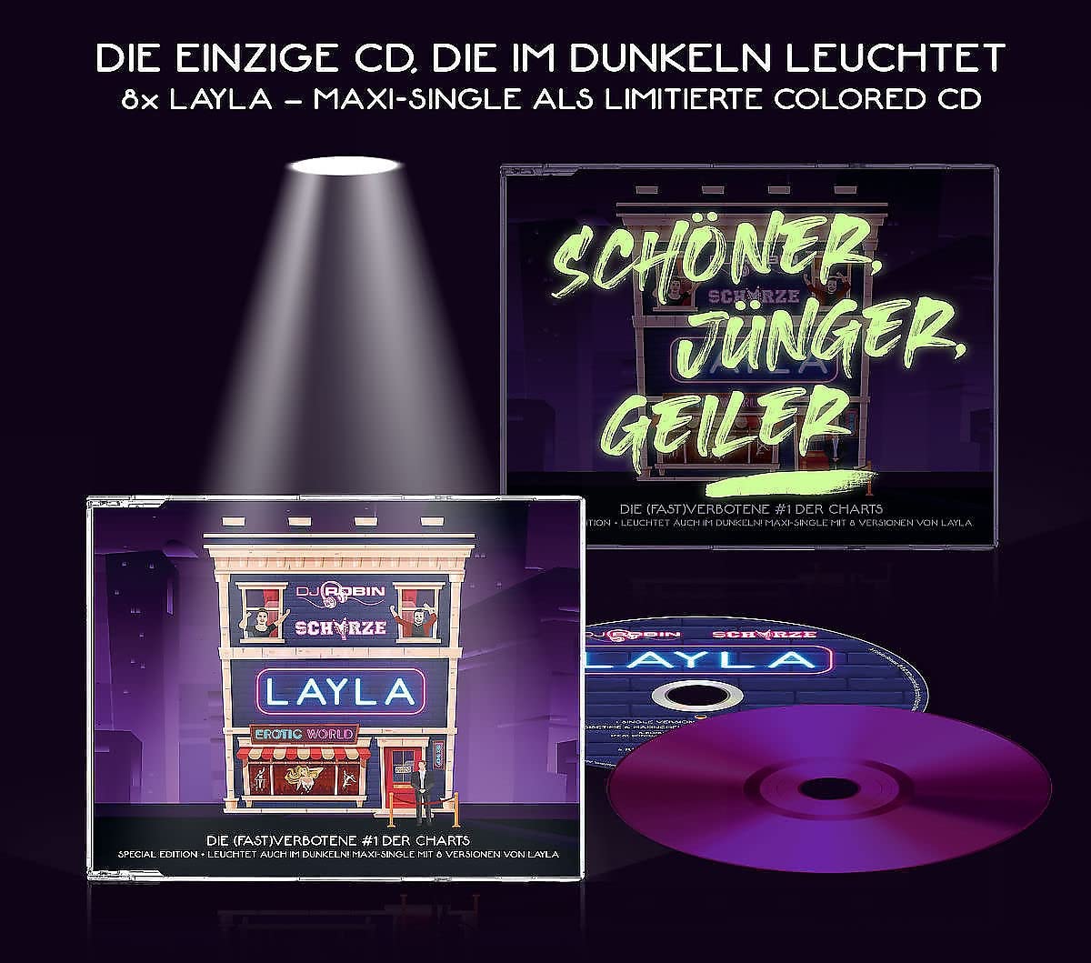 Layla (Leuchtet Nachts Maxi-Single Ltd.Edt.) Pop