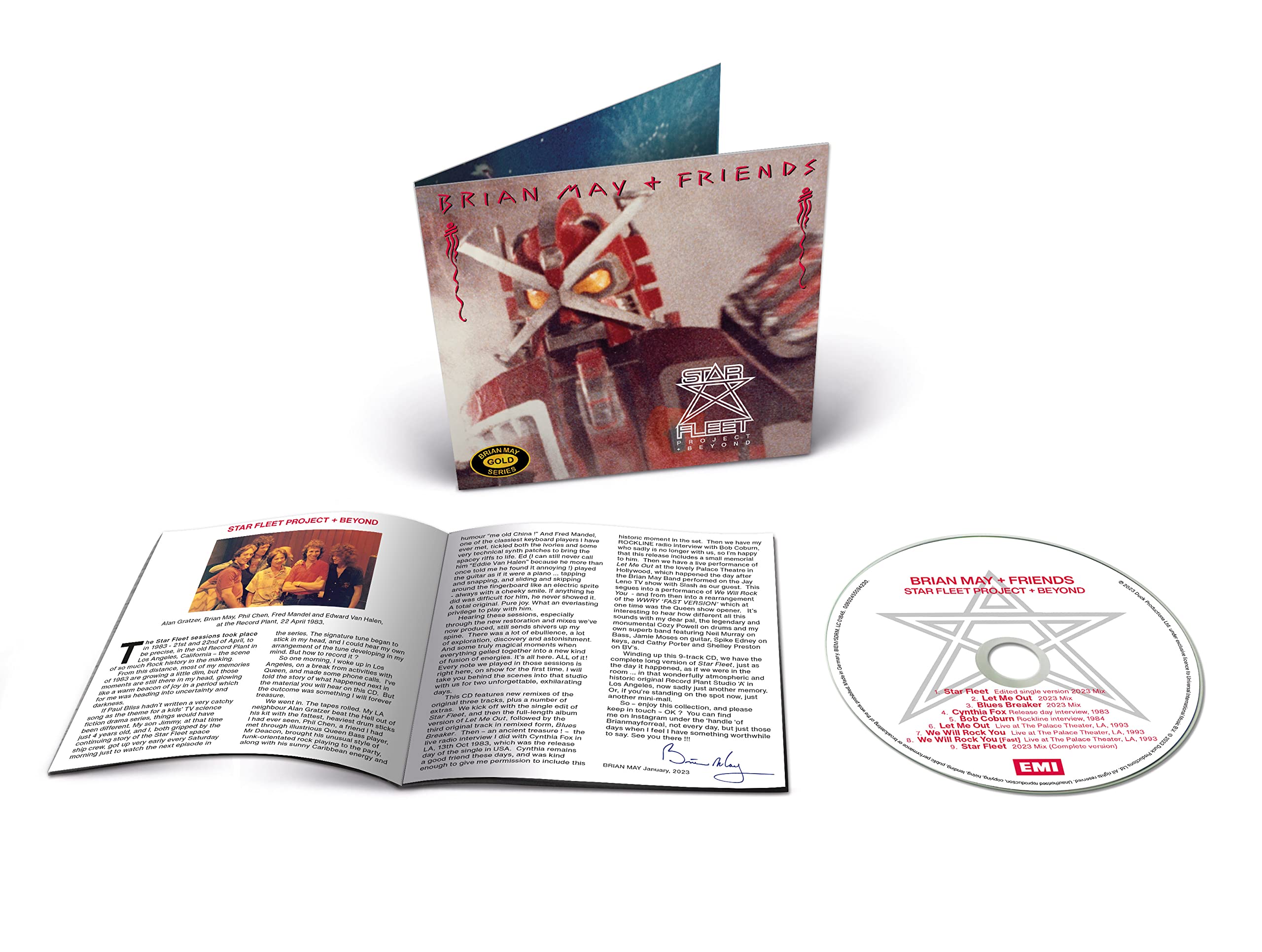 Product Image: Star Fleet Project + Beyond (40th Anniversary 1CD)