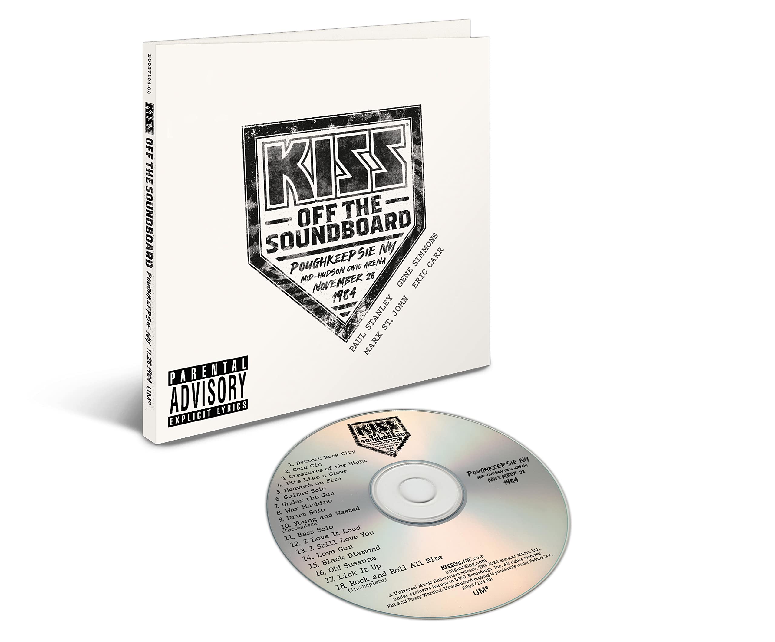 KISS – Off the Soundboard: Poughkeepsie, NY, 1984 Rock