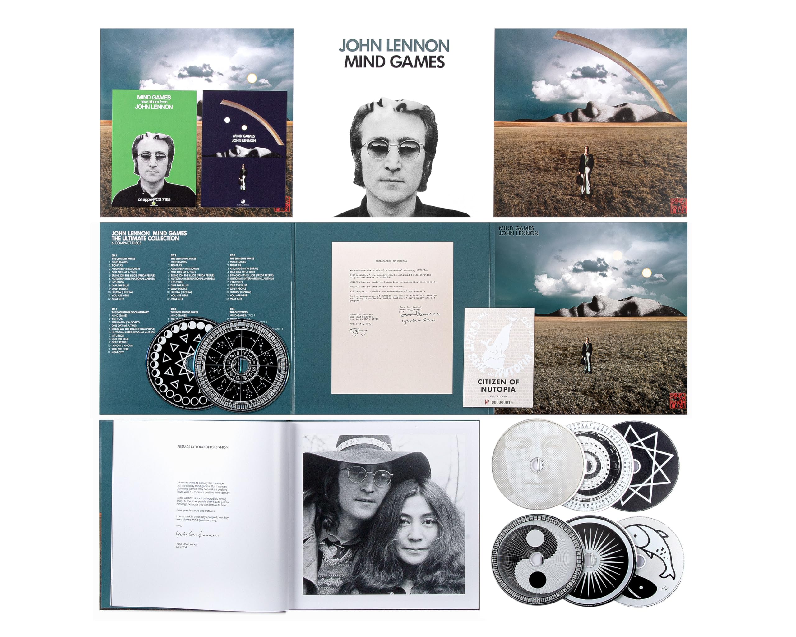 Mind Games [Coffret Super Deluxe Inclus 6CD+2 Blu-Ray+Livret-Tirage limité cd