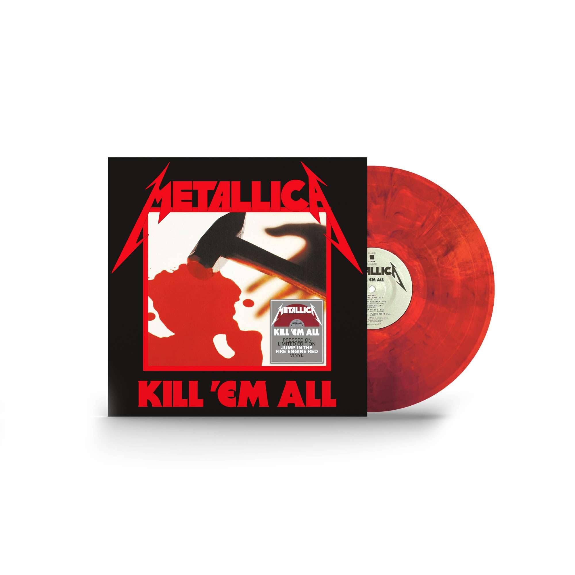 Kill 'em All (LTD. Rem. 2016, Red Blue Vinyl) Metal & Hardrock