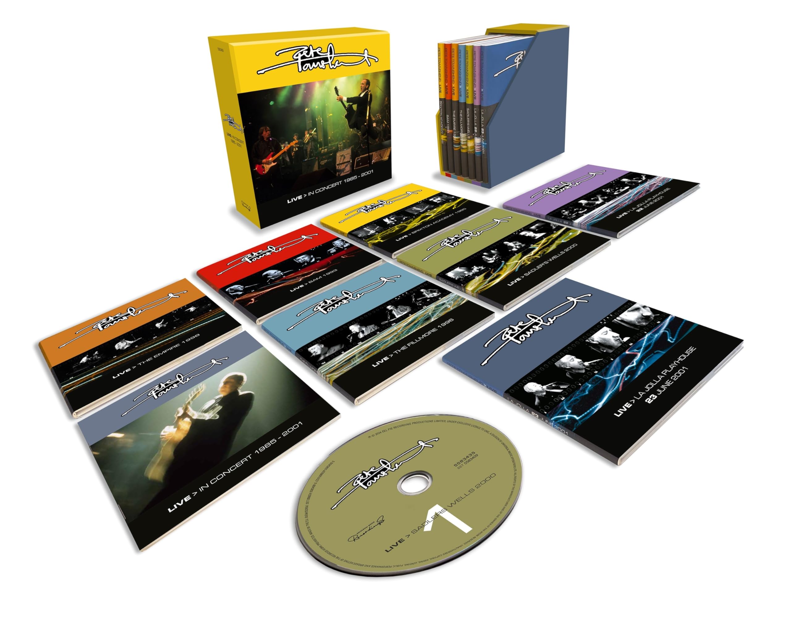 Live In Concert 1985- 2001 (Live Album Box 14CD) Rock