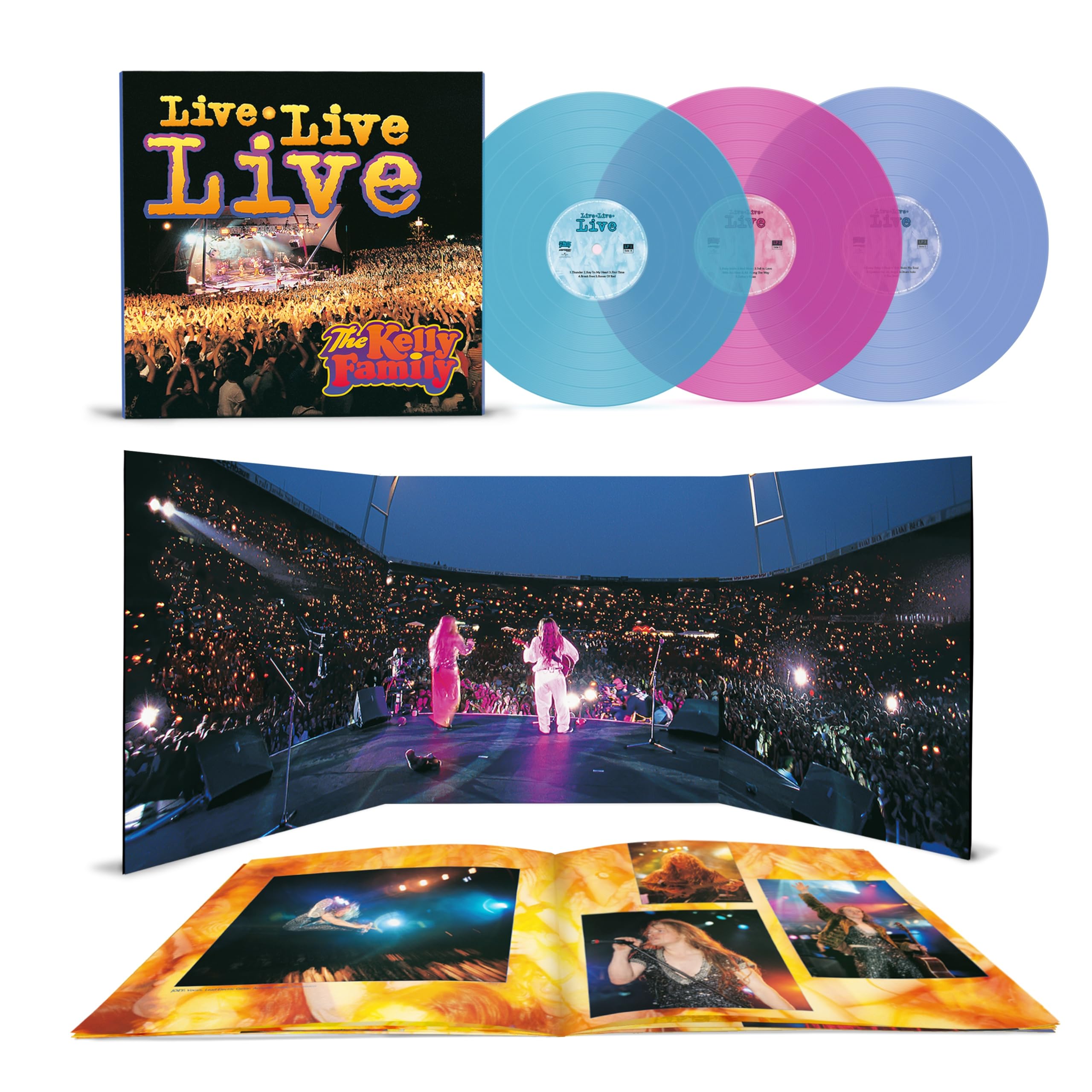 Live Live Live (Ltd. Colored Vinyl) Pop