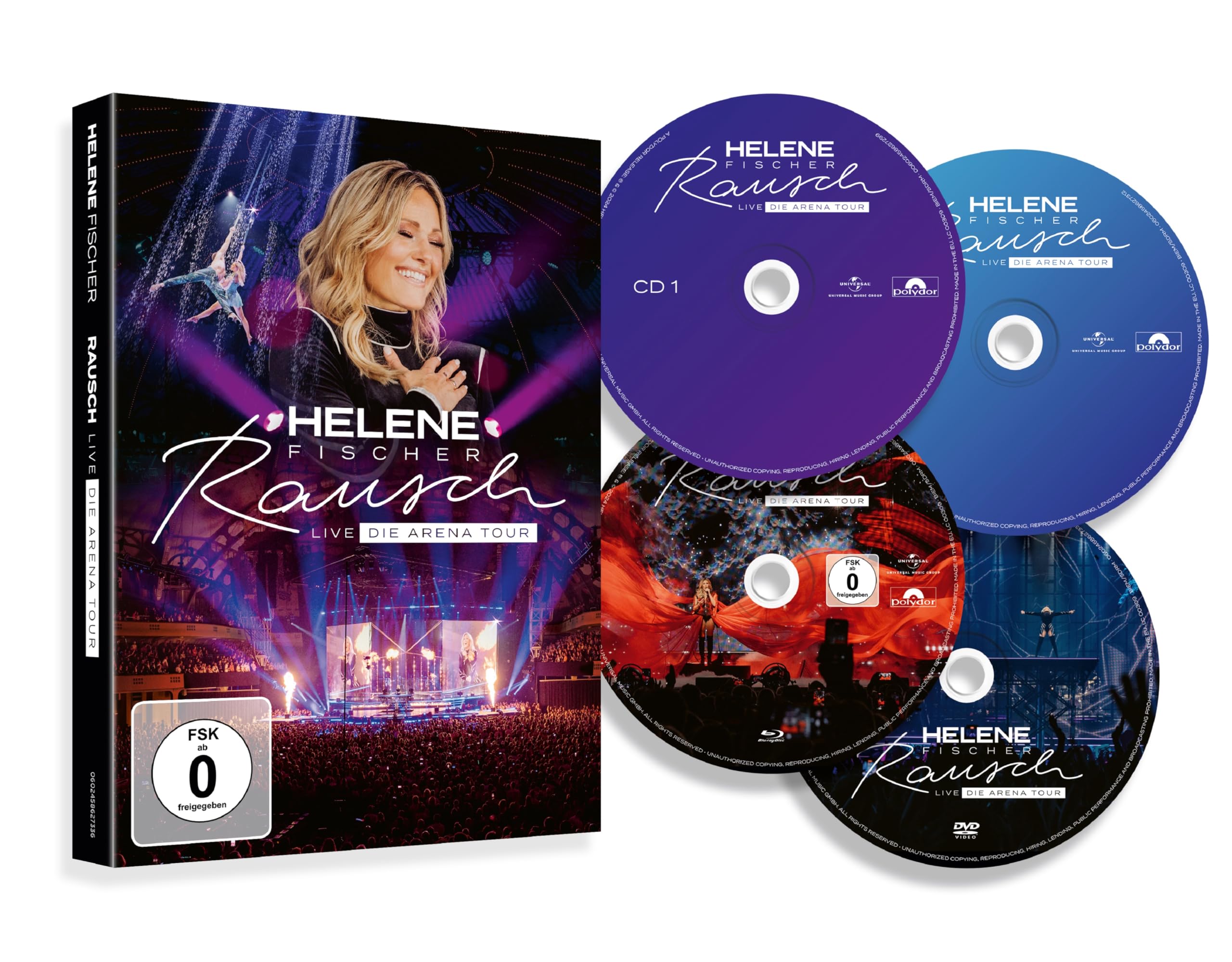 Rausch Live (Die Arena-Tour)  2CD/DVD/BR Pop