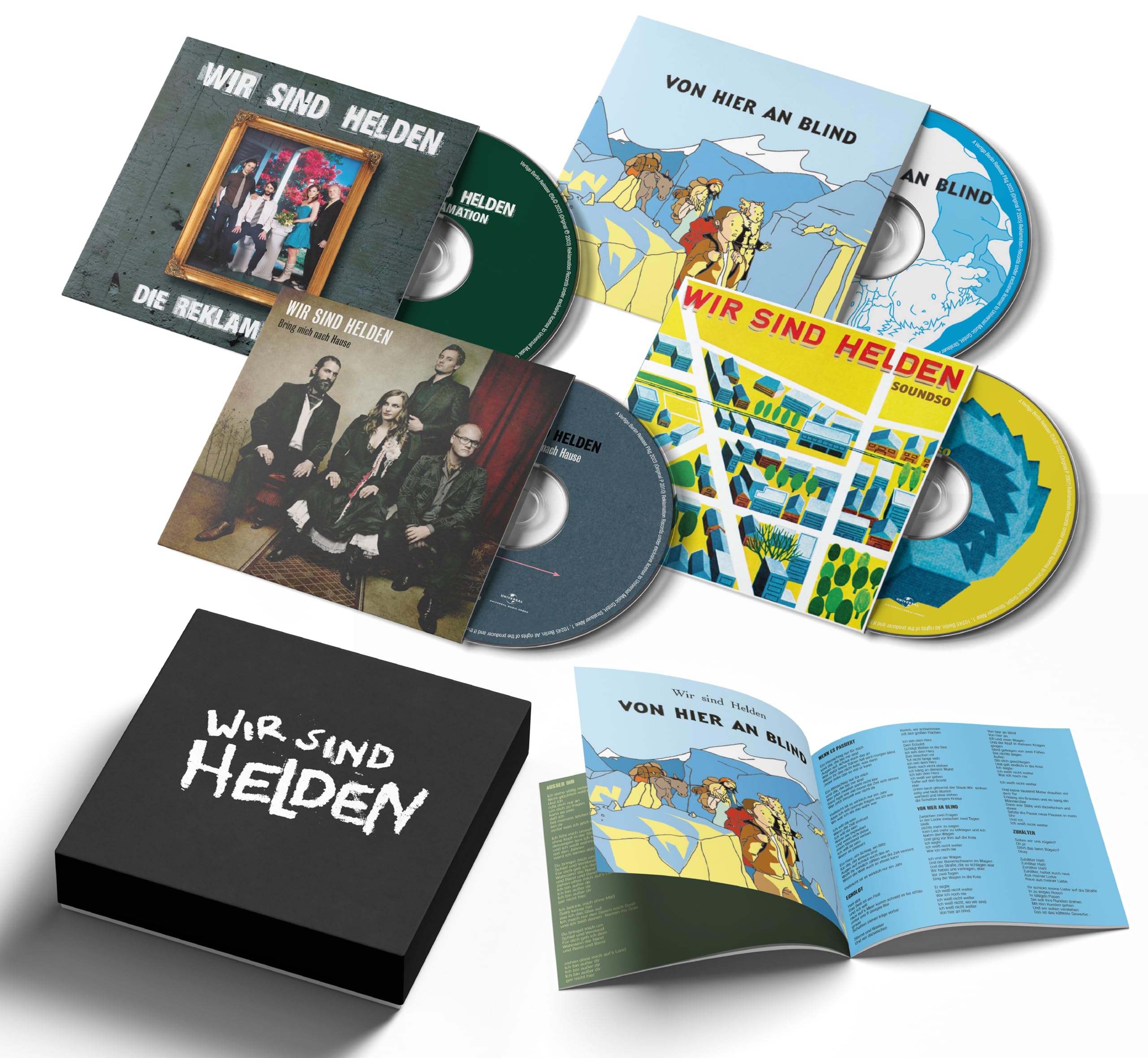 Die Reklamation - 20 Jahre Jubiläum (4CD Capbox) Pop